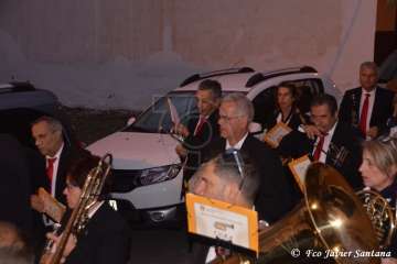  Procesión sin presencia policial en Ojos de Garza (Foto TA)